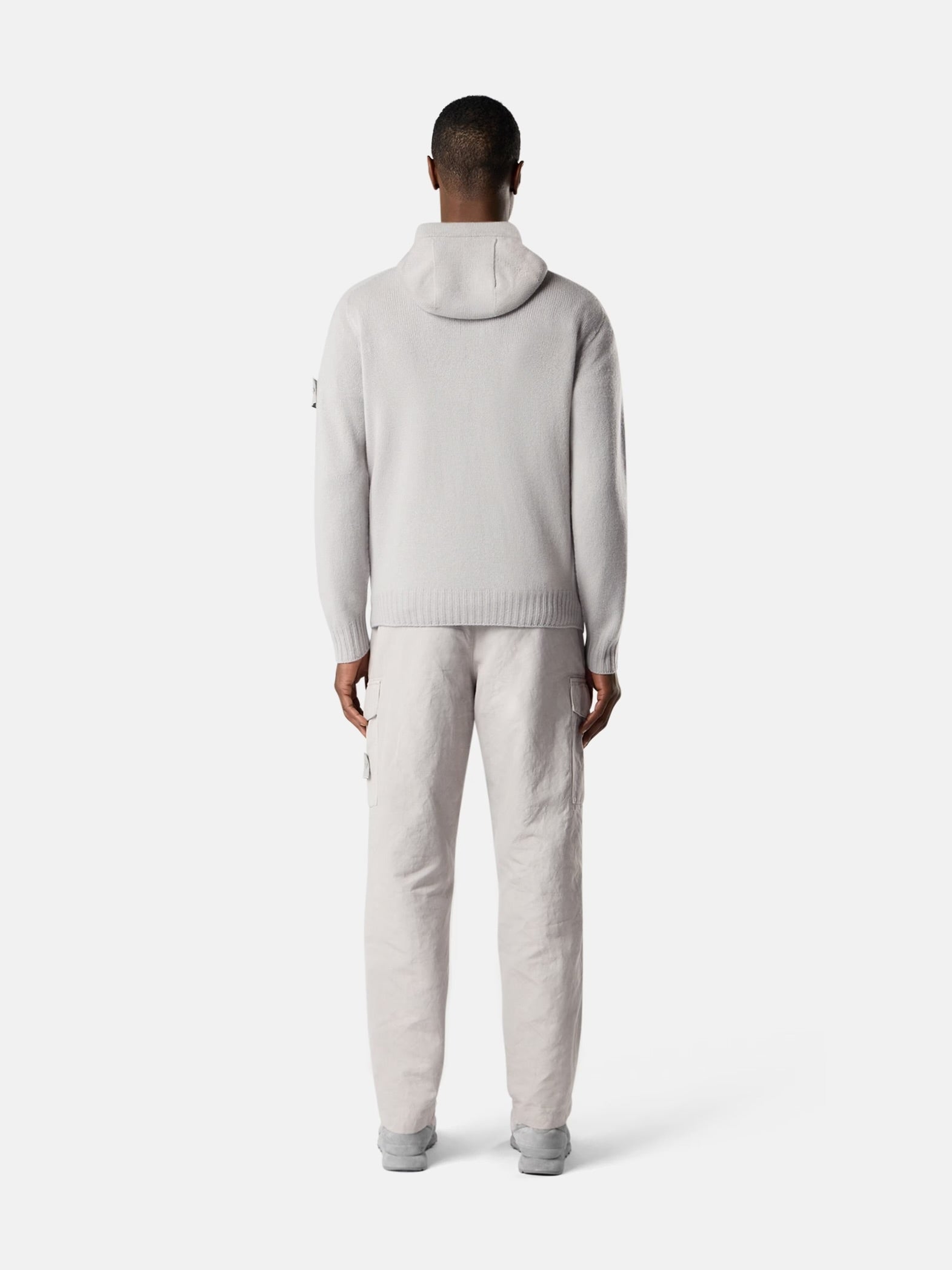 ZIP CACHEMIRE GRIS STONE