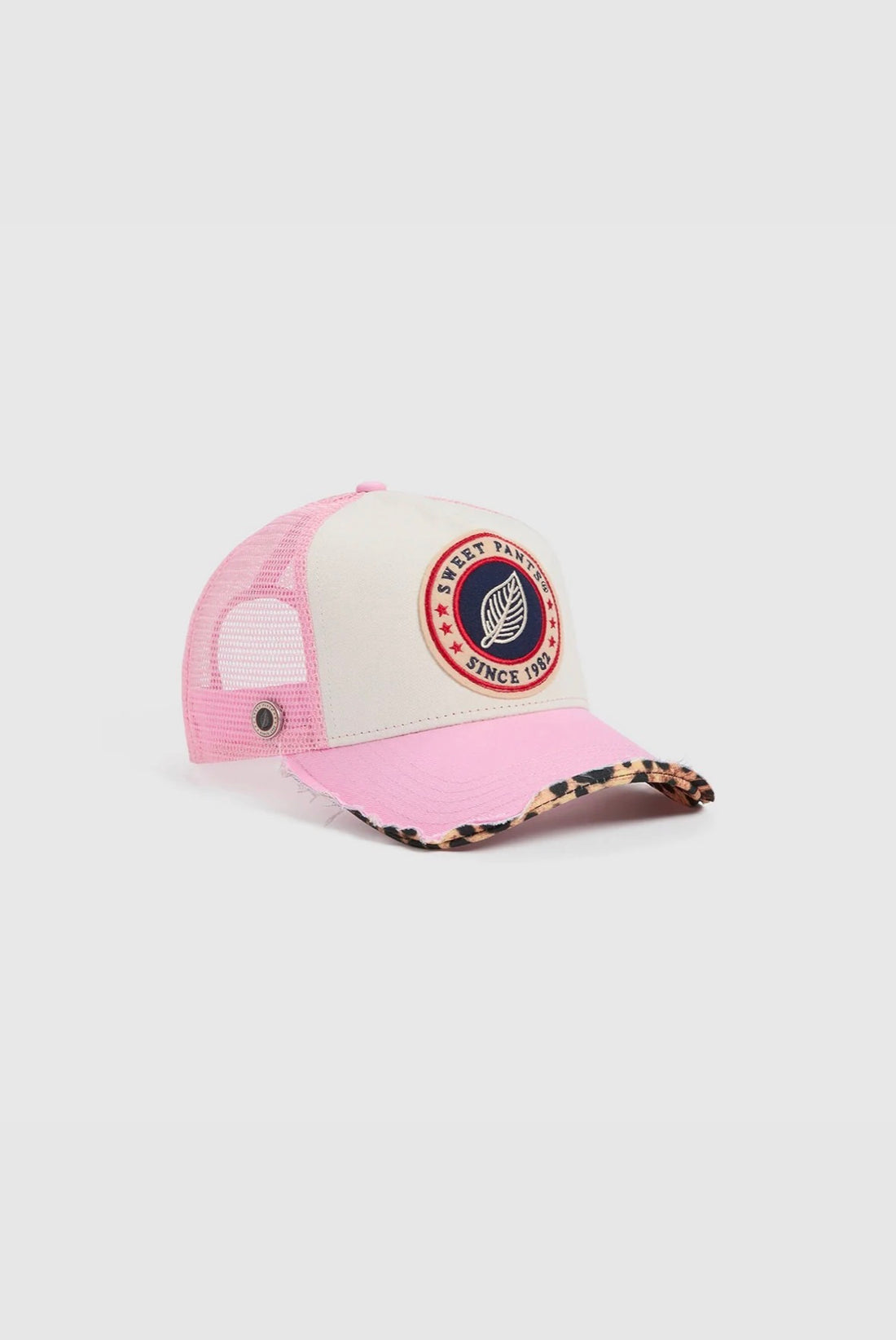 CASQUETTE SWEET ROSE LÉOPARD