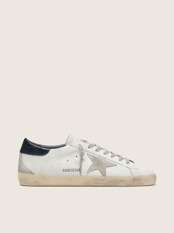 SNEAKERS GOOSE SUPER-STAR BLEU
