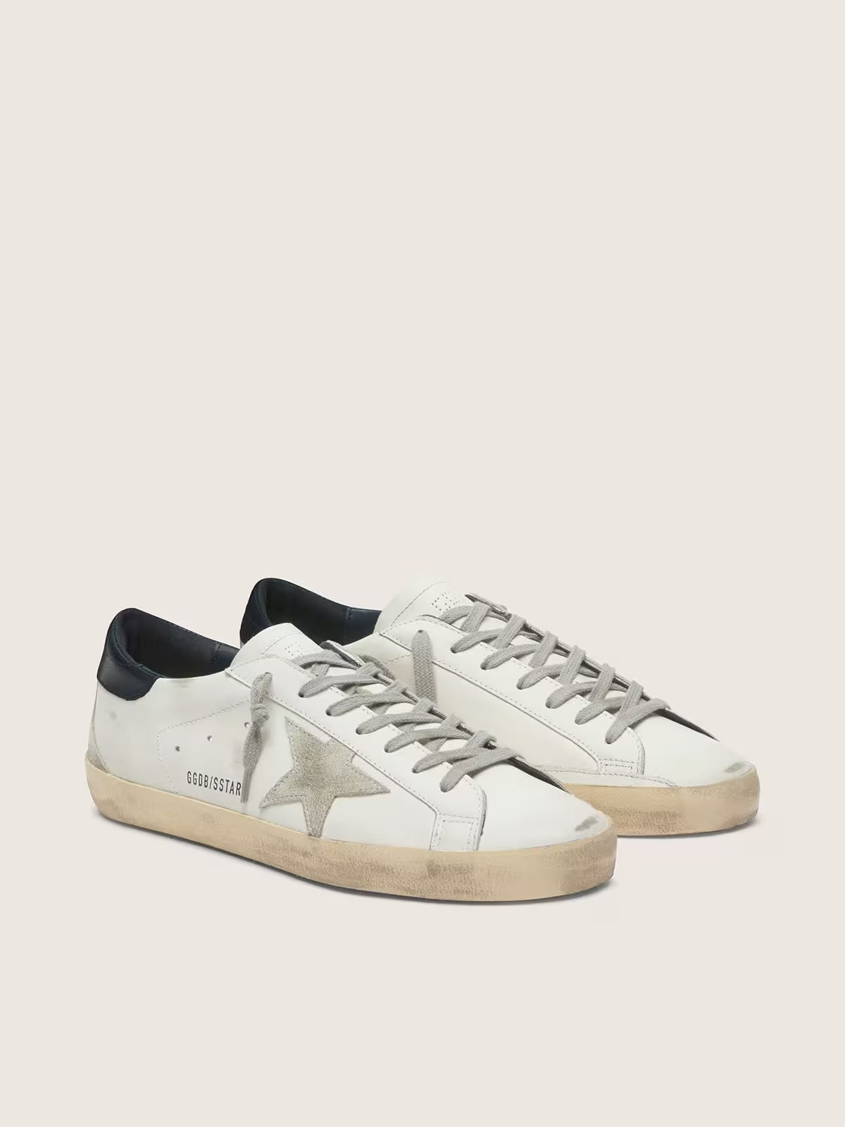 SNEAKERS GOOSE SUPER-STAR BLEU